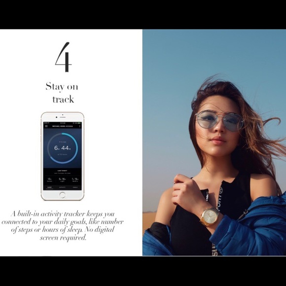 New Michael Kors gold tone hybrid smartwatch - Picture 8 of 8